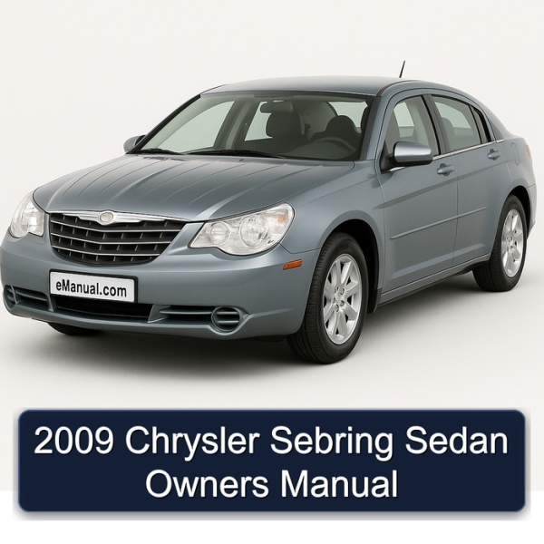 2009 Chrysler Sebring Sedan Owners Manual