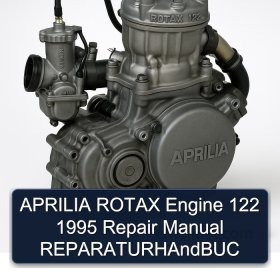 APRILIA ROTAX Engine 122 1995 Repair Manual REPARATURHAndBUC