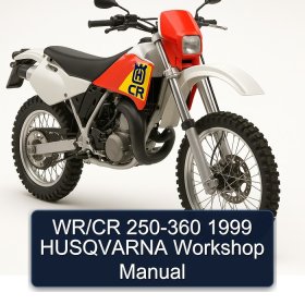 WR/CR 250-360 1999 HUSQVARNA Workshop Manual