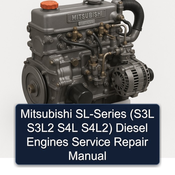 Mitsubishi SL-Series (S3L S3L2 S4L S4L2) Diesel Engines Service Repair Manual