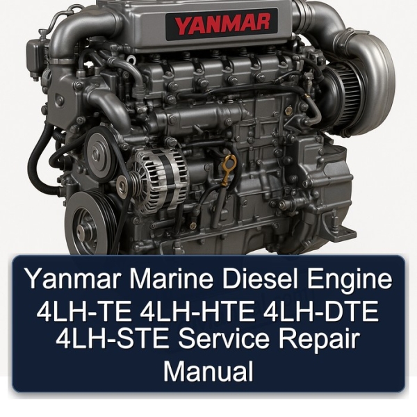Yanmar Marine Diesel Engine 4LH-TE 4LH-HTE 4LH-DTE 4LH-STE Service Repair Manual