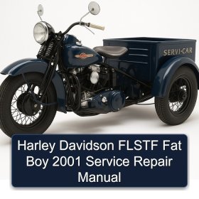 Harley Davidson FLSTF Fat Boy 2001 Service Repair Manual