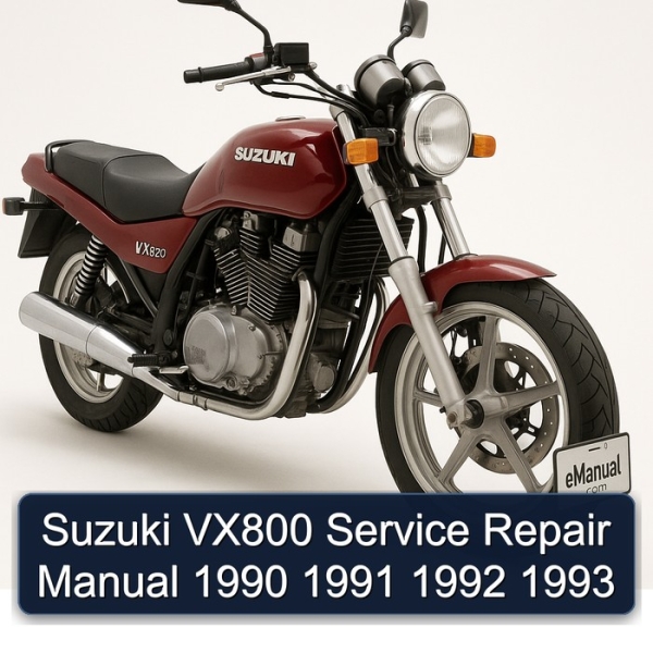 Suzuki VX800 Service Repair Manual 1990 1991 1992 1993