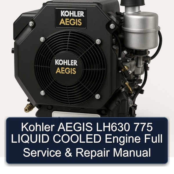 Kohler AEGIS LH630 775 LIQUID COOLED Engine Full Service & Repair Manual