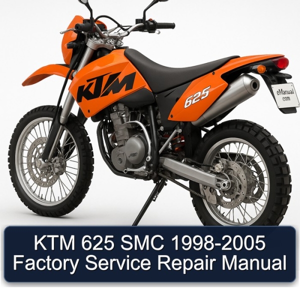 KTM 625 SMC 1998-2005 Factory Service Repair Manual