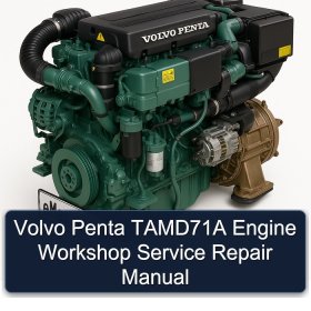 Volvo Penta TAMD71A Engine Workshop Service Repair Manual