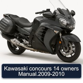 Kawasaki concours 14 owners Manual.2009-2010