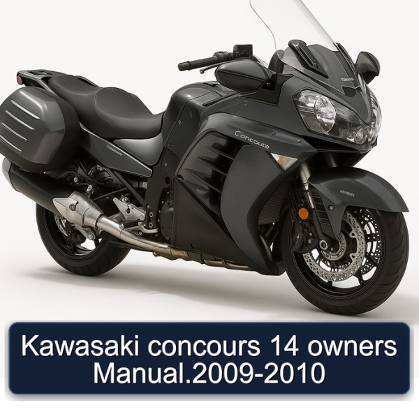 Kawasaki concours 14 owners Manual.2009-2010
