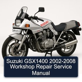 Suzuki GSX1400 2002-2008 Workshop Repair Service Manual