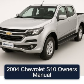 2004 Chevrolet S10 Owners Manual