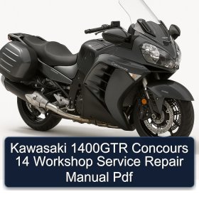 Kawasaki 1400GTR Concours 14 Workshop Service Repair Manual Pdf