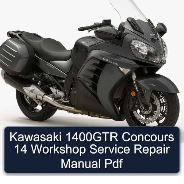 Kawasaki 1400GTR Concours 14 Workshop Service Repair Manual Pdf