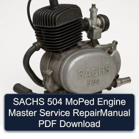 SACHS 504 MoPed Engine Master Service RepairManual PDF Download
