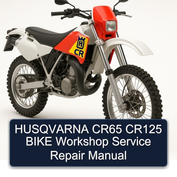 HUSQVARNA CR65 CR125 BIKE Workshop Service Repair Manual
