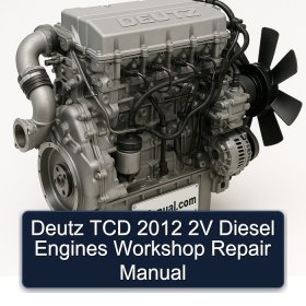 Deutz TCD 2012 2V Diesel Engines Workshop Repair Manual