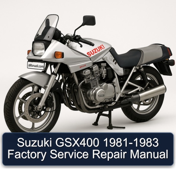 Suzuki GSX400 1981-1983 Factory Service Repair Manual