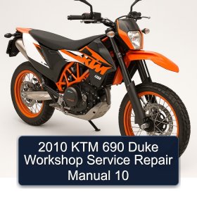 2010 KTM 690 Duke Workshop Service Repair Manual 10