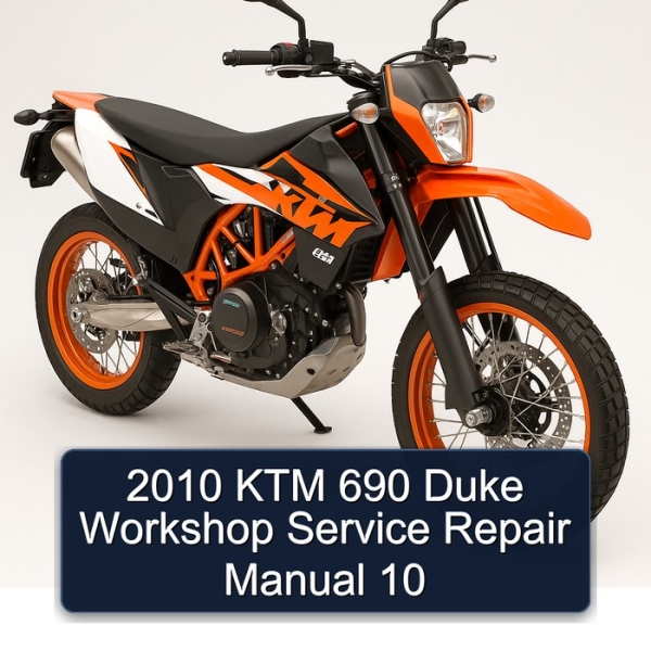 2010 KTM 690 Duke Workshop Service Repair Manual 10