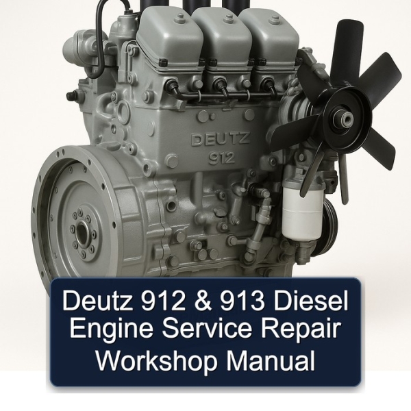 Deutz 912 & 913 Diesel Engine Service Repair Workshop Manual