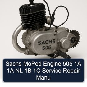 Sachs MoPed Engine 505 1A 1A NL 1B 1C Service Repair Manu