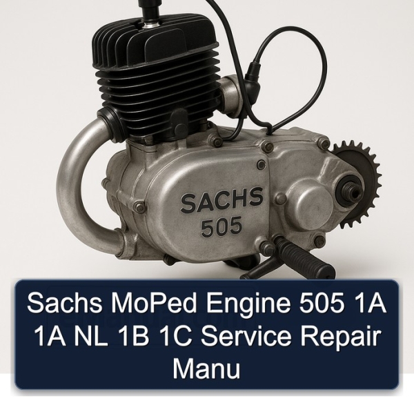 Sachs MoPed Engine 505 1A 1A NL 1B 1C Service Repair Manu