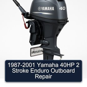 1987-2001 Yamaha 40HP 2 Stroke Enduro Outboard Repair