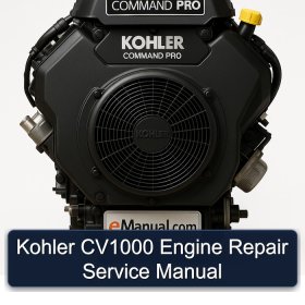 Kohler CV1000 Motor Reparaturhandbuch