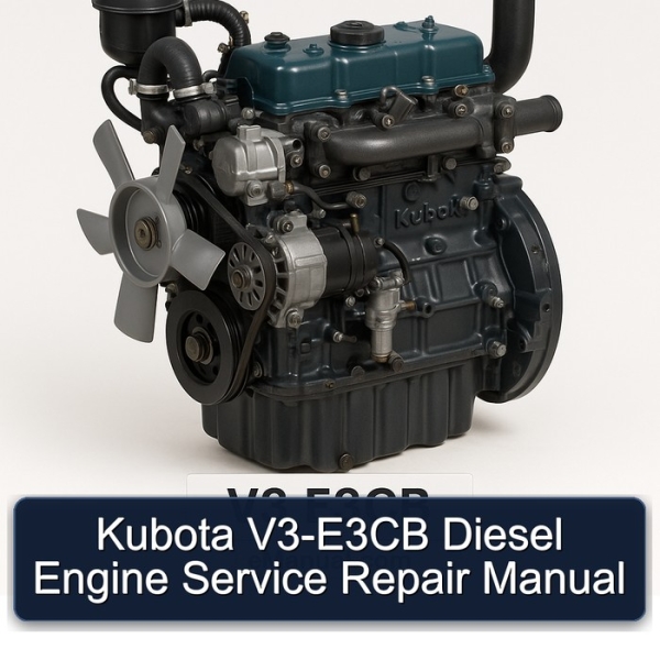 Kubota V3-E3CB Diesel Engine Service Repair Manual