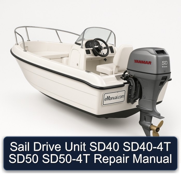 Sail Drive Unit SD40 SD40-4T SD50 SD50-4T Repair Manual