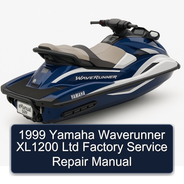 1999 Yamaha Waverunner XL1200 Ltd Factory Service Repair Manual