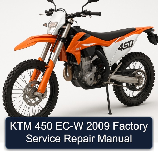 KTM 450 EC-W 2009 Factory Service Repair Manual