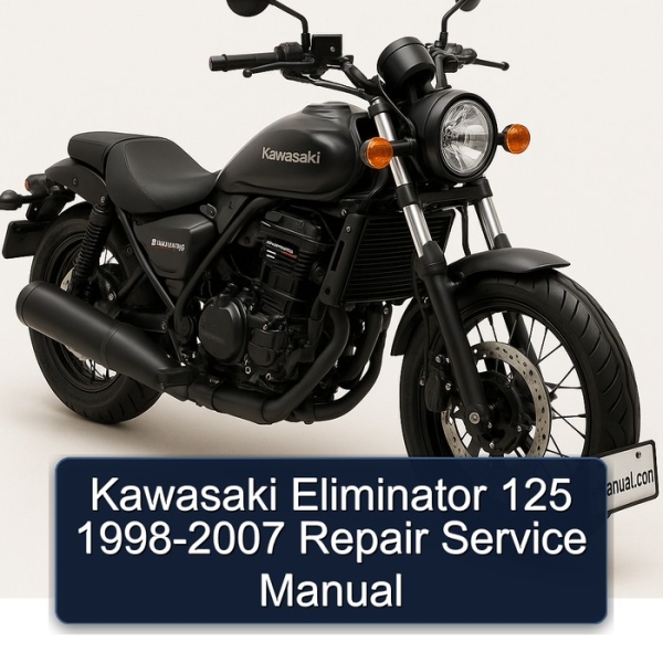Kawasaki Eliminator 125 1998-2007 Repair Service Manual