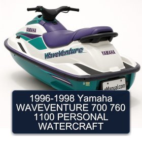 1996-1998 Yamaha WAVEVENTURE 700 760 1100 PERSONAL WATERCRAFT