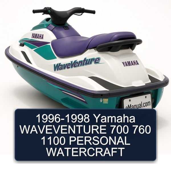1996-1998 Yamaha WAVEVENTURE 700 760 1100 PERSONAL WATERCRAFT