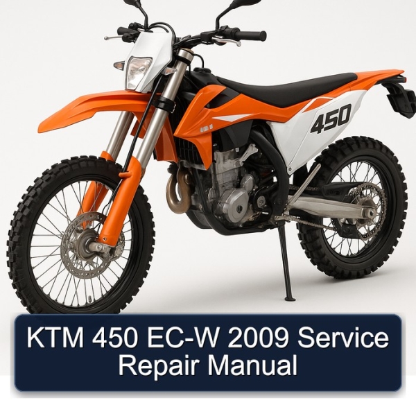 KTM 450 EC-W 2009 Service Repair Manual