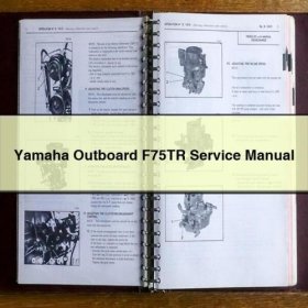 Manual de Servicio Yamaha F75TR - Descarga PDF