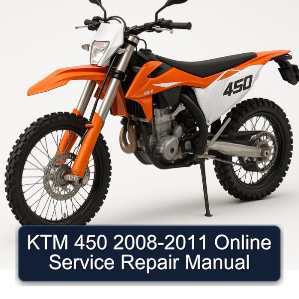 KTM 450 2008-2011 Online Service Repair Manual