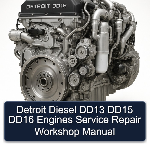 Detroit Diesel DD13 DD15 DD16 Engines Service Repair Workshop Manual