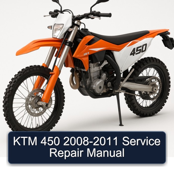 KTM 450 2008-2011 Service Repair Manual