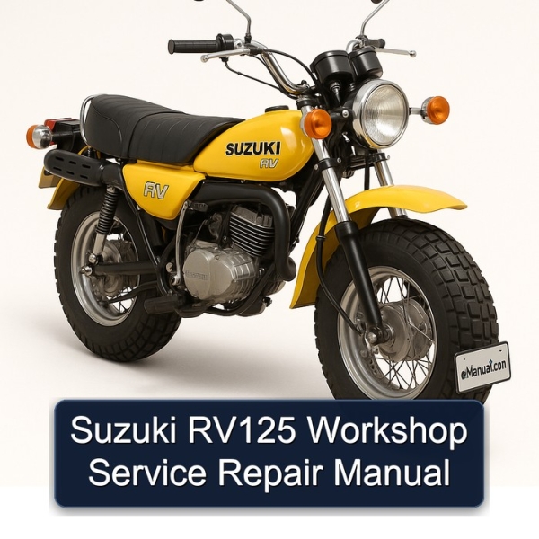 Suzuki RV125 Workshop Service Repair Manual