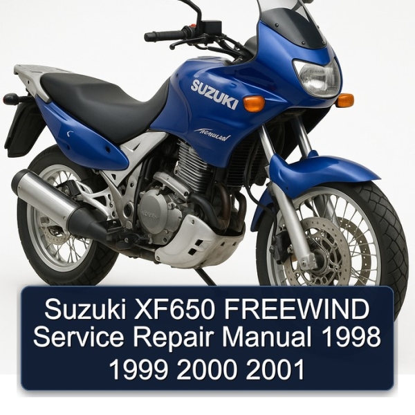 Suzuki XF650 FREEWIND Service Repair Manual 1998 1999 2000 2001
