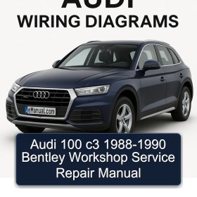Audi 100 c3 1988-1990 Bentley Workshop Service Repair Manual