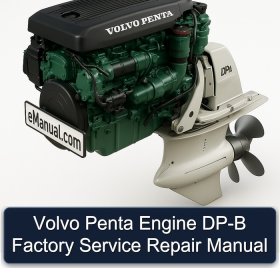 Volvo Penta Engine DP-B Factory Service Repair Manual