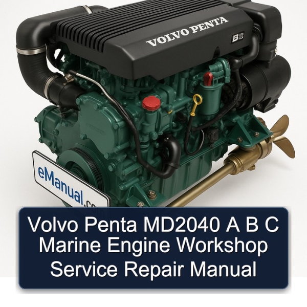 Volvo Penta MD2040 A B C Marine Engine Workshop Service Repair Manual
