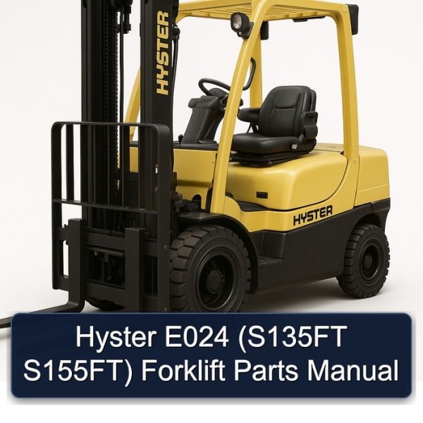 Hyster E024 (S135FT S155FT) Forklift Parts Manual
