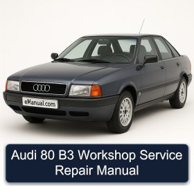 Audi 80 B3 Workshop Service Repair Manual