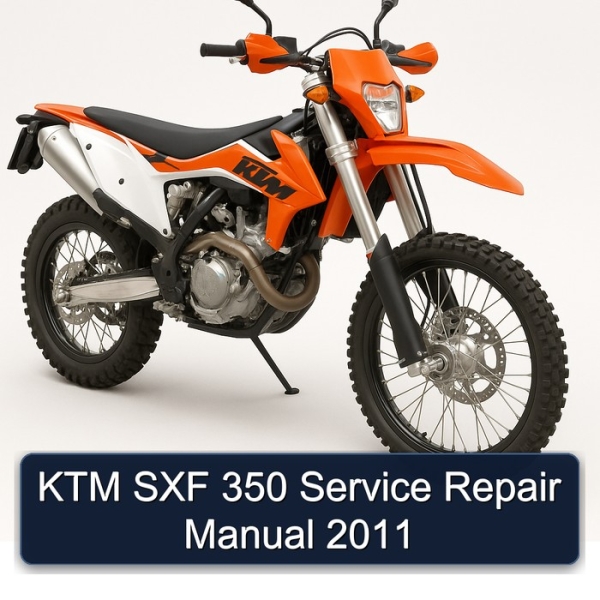 KTM SXF 350 Service Repair Manual 2011