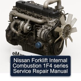 Nissan Forklift Internal Combustion 1F4 series Service Repair Manual