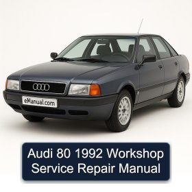 Audi 80 1992 Workshop Service Repair Manual