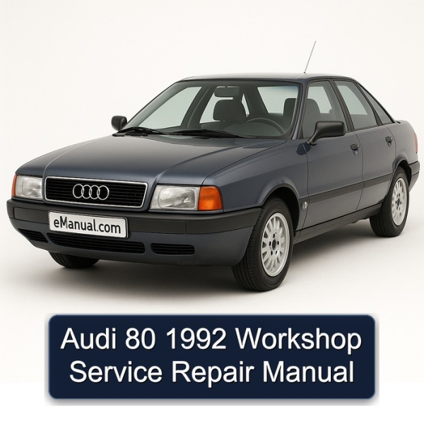 Audi 80 1992 Workshop Service Repair Manual